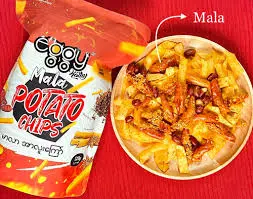 [Snack-0011] EGGYKATHY-မာလာအာလူးကြော်-တစ်ထုပ်