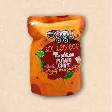 [Snack-0012] EGGYKATHY-တုန်ယမ်း ဘဲဥငန် အာလူးကြော်-တစ်ထုပ်