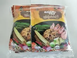 [Side-0010] ဇလုံကြီး-ပုစွန်ခြောက်ငပိကြော်- ၁ထုပ်ပါ တစ်ထုပ်