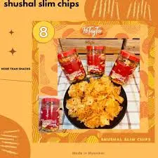 [Snack-0005] POTAYTOE-ရှူးရှဲ Slim Chips-၁ဘူး
